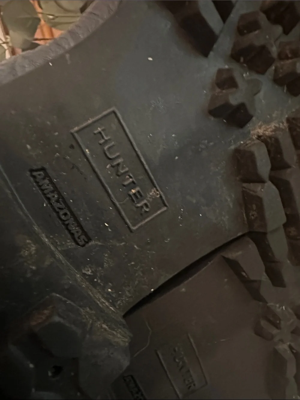 Hunter women’s Summit Amazonas Tall Lace-Up Rain Navy Blue boots - Picture 11 of 14